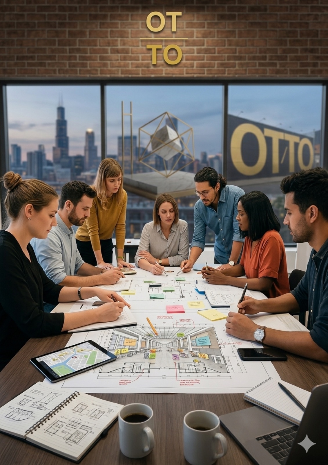 OTTO collaborative event and brand experience planning session